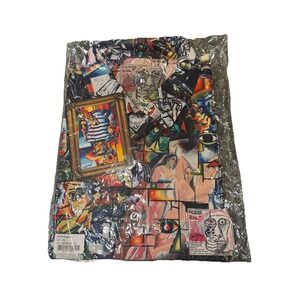 NWT Retro Rifle The Picasso Limited Edition, "Mystery Button Down" 2XL Shirt XXL